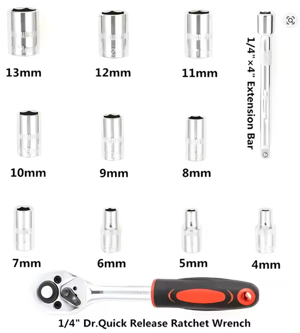 Socket Wrench 12PCS