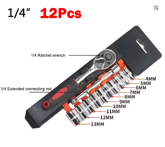 Socket Wrench 12PCS